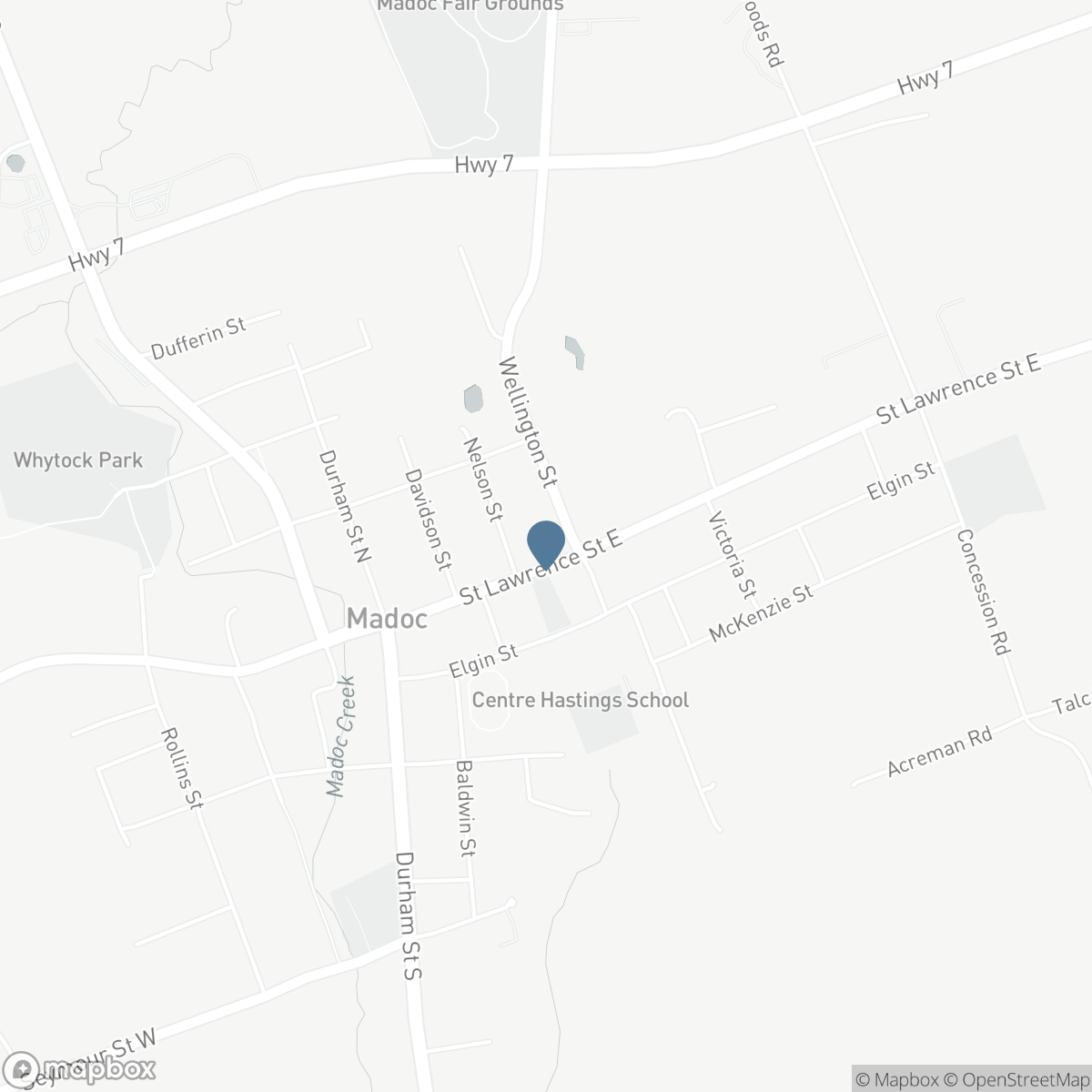 158 ST LAWRENCE STREET E, Madoc, Ontario K0K 2K0